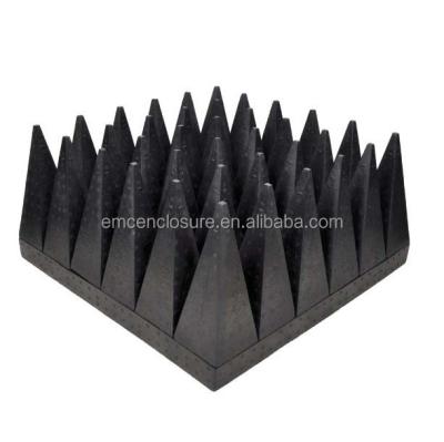 China Polypropylene HPA Series EPP 30MHz-40GHz hybrid pyramid absorber materials for EMC Chamber Anechoic chamber for sale