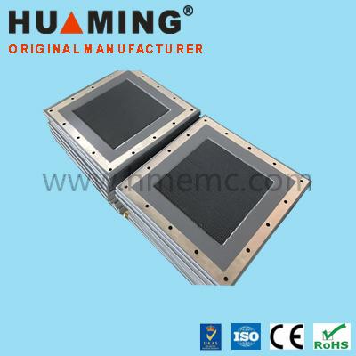 China EMI IFR Shield Ventilation Protected Fan Filter Air Filter HM-HV for sale