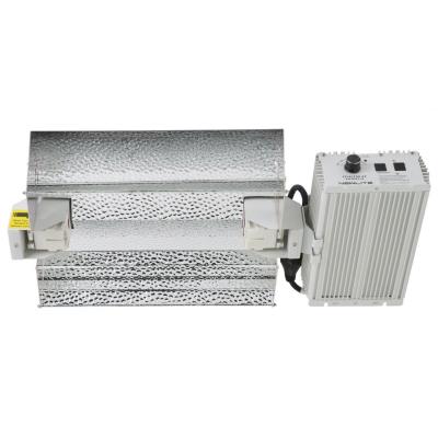 China Seed Starting Hydroponics Digital 1000W Double Ended Digital Ballast With Fan Reflector Grow Light Fixture for sale