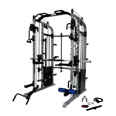 China Indoor Gym Power Racks Squat Rack Cable Smith Fitness Power Rack PSB007 Made of Metal for sale