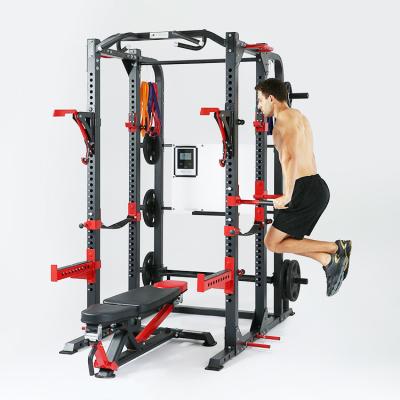 China Foldable NO Professional Multifunction Gym Equipment Power Rack Cage for Bodybuilding for sale