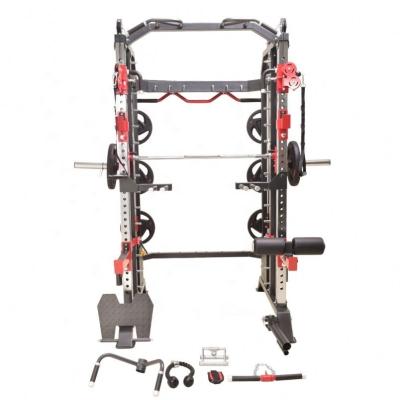 China Indoor Fitness Gym Equipment Commercial Power Rack with Functional Trainer Racks for sale