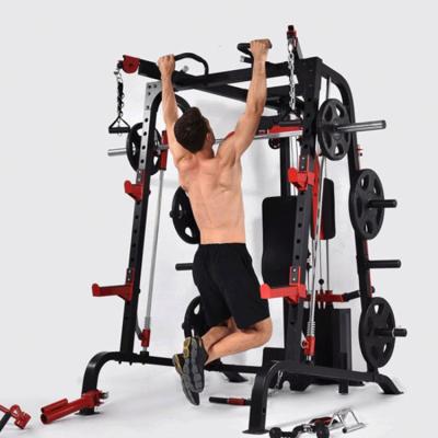 China Flexible Home Smith Cage Workout Machine Commercial Universal Smith And Rack Machines for sale