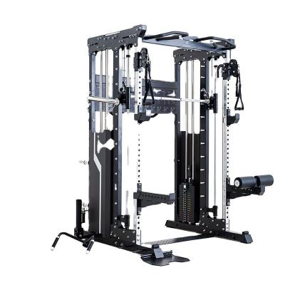 China Bodybuilding Essential In One Smith Machine Multi Functional Strength Trainer Gym Benches for sale