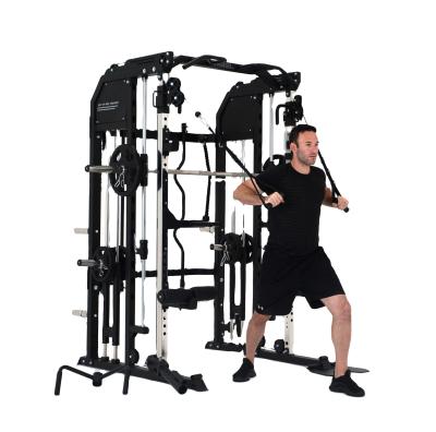 China Multi Function Fitness Equipment Smith Machine Functional Trainer For Body Building for sale