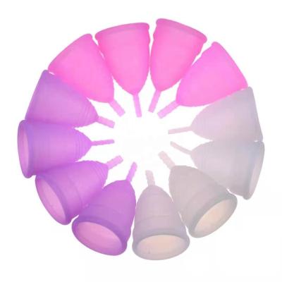 China High Quality Eco-friendly Silicone Female Menstrual Cup Period Cup Menstrual Cup for sale