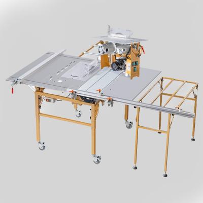 China Hot Sale LCN-376 Small Table Saw Dustproof Portable Sliding Woodworking Machinery Panel Saw by LCNWOOD for sale