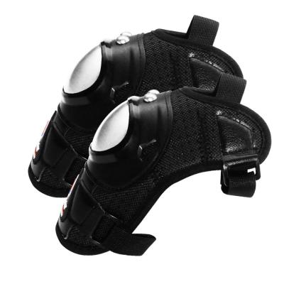 China Alloy Steel Shell Knee Elbow Wrist Protective Pads K207 Adjustable Breathable Mountain Bike Knee and Elbow Pads for sale