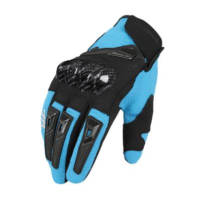 China Full Finger MADBIKE Design Carbon Fiber Protective Gloves Safety Long Finger Motor Bike Gloves MAD-66 Single Screen Touch Wholesale for sale