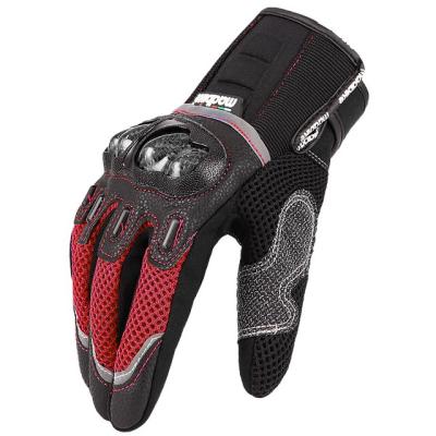 China 2020 Best Unisex Full Finger Wholesale Custom For Madbike Carbon Shell Motorcycle Gloves for sale