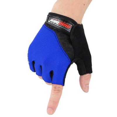 China MADBIKE Best Half Finger Breathable Black Fingerless Biker Gloves SK-06 for sale