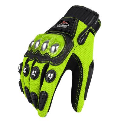 China Full Finger Sim Racing Gloves Riding For Motorcycle Red for sale