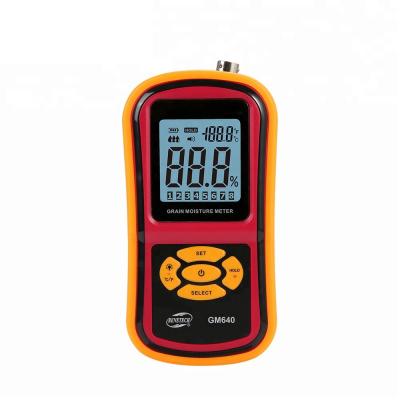 China BENETECH GM640 Grain China Manufacturer Digital Moisture Meter Handheld Moisture Meter For Grain Tester GM640 for sale