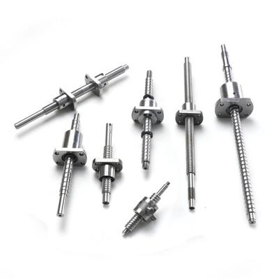 China Cnc Machining Parts hot sale 8mm mini ballscrew 0802 Ball Screw SFK Series SFK0401 SFK0601 SFK0801 SFK0802 SFK082.5 SFK1002 for sale