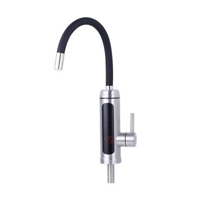 China New Arrival Electric Faucets Stainless Steel Water Kitchen Sink Instant Hot Heating Faucet With Flexible Hose for sale