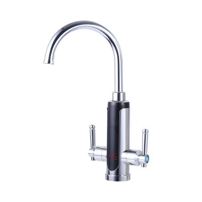 China Factory price kitchen faucet thermostat 3-5secs electric instant kitchen water faucet hot and clod water kitchen faucets for sale