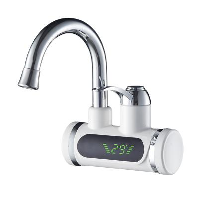 China Electric Kitchen Faucets Instant Hot Water Faucet Electric Plastic Faucet Instant Kitchen Faucets With Temperature for sale