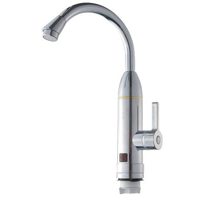 China Electric Faucets Deck Mounted Stainless Steel Heating Tube Electric Heating Water Faucet For Kitchen for sale