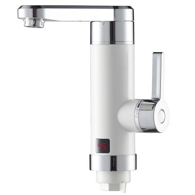 China Electric Hot Water Heater Faucet With Digital Display Faucets 3000W Instant Hot Water Faucet Electric Ceramic Faucet Valve for sale