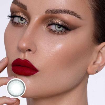 China Natural-lens wholesale-color-contact-lens customized manufacturing hot sale contact lenses 1 year fashion beauty tone fancy look power for sale