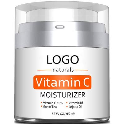 China Personal Cosmetic Moisturizer Moisturizer Beauty Vitamin C Moisturizer Repair Cream For Face Whitening for sale