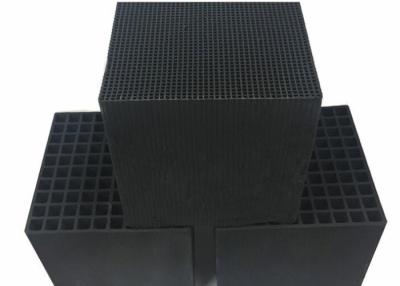 China 64365 11 3 Honeycomb Activated Carbon 100X100X50mm Bulk Density 0.35-0.6g/Cm3 for sale