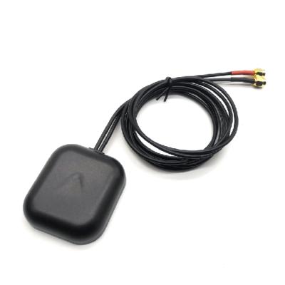 China Active car dab am fm radio antenna gps gsm antenna sma connector with RG174 cables for sale