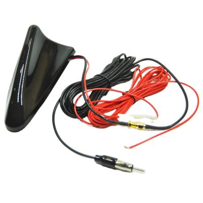 China All car shark fin gps GM/M WIFI dvb-t antenna 4in1 with RG174/5M cable for sale