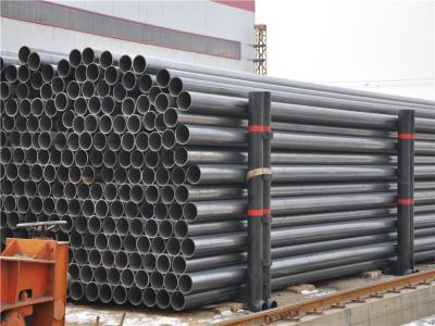 China 3 Inch Black Mild Welded Steel Pipe , Large Diameter ERW Steel Tubing for sale