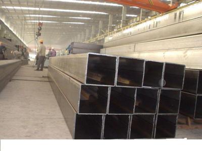 China Square ERW Welded Square Steel Pipe / Hot Rolled Carbon Steel Pipe For Shipbuilding for sale