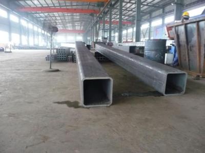 China 20# , 45# , 40# HR ERW Square Hollow Section Steel Pipe / ERW Steel Pipe For Water Gas for sale