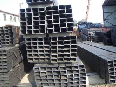 China 20MN2 , SS41 , SS400 Hot Rolled RHS Steel Oil Pipe / Rectangular Carbon Steel Pipe for sale