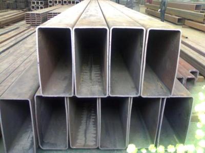 China Thick Wall Rectangular Steel Tube Q345 Q235 / Hot Rolled Welded Steel Pipe for sale