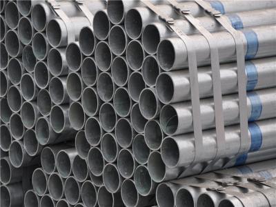 China 1 Inch Pre Galvanized Steel Pipe / Round Hollow Section Low Carbon Gl Steel Pipe for sale