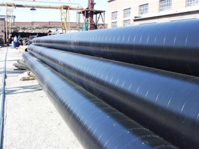 China Q235B Q345B Epoxy Coal Tar Pitch Coating Anti - Corrosion Steel Pipe For Long Distance Conveying Oil for sale