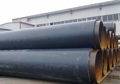 China ASTM A106 B , C Black Insulated Steel Pipe For Electric Power , Large Diameter for sale