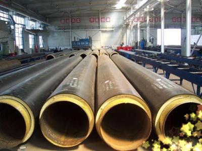 China High Density Polyethylene PU Foam Insulation Steel Pipe for sale