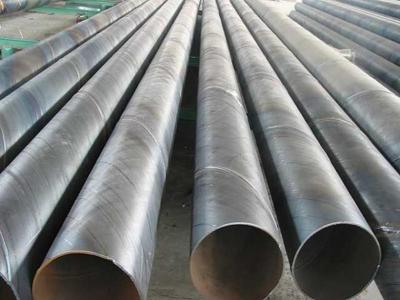 China 20# 45# HR Spiral Welded Carbon Steel Pipe / Tube For Shipbuilding for sale