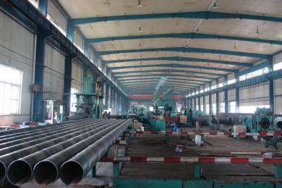 China SSAW Spiral Welded Steel Pipes Round for sale