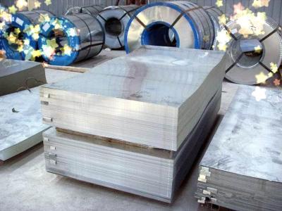 China Structural Galvanized Mild Steel Plate / Sheet , Zinc Coated 50 - 350 g/m2 for sale