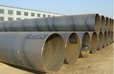 China ASTM A53 GRB Spiral Welded Steel Pipe API 5L PSL1 For Gas Water Oil Transportation for sale