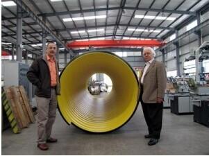 China Large Diameter Spiral Welded Steel Pipe / Thick Wall Steel Tube Q235 ASTM A106A53B for sale