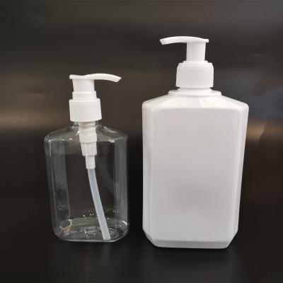 China empty bottle 500ml 500ml shampoo bottle for cosmetic lotion wash and hand sanitizer plastic bottle packaging empty bottle 500ml for sale