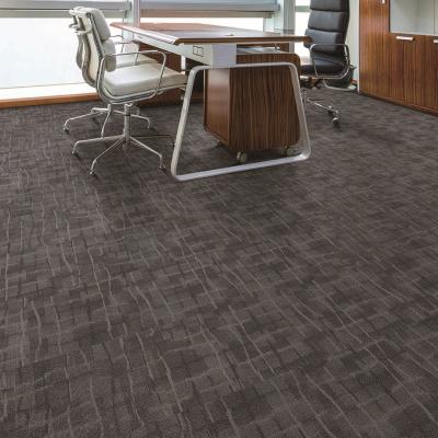 China Modern Nylon Carpet Tile With PVC Back Desk Mat for sale