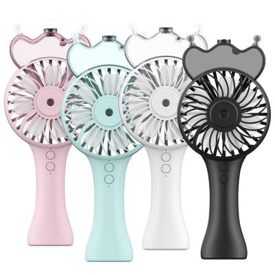 China Hotel USB Rechargeable Cute Practical Cute Handheld Mister Fan Multifunctional Electric Hydration Volume The Handheld Mini for sale