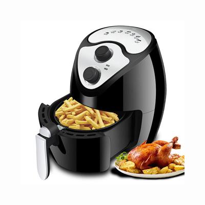 China High Quality 2.6L Hotel No Oil Electric Smart Home Oil Free Hot Air Commercial Digital AirFryer with Nonstick Basket for sale