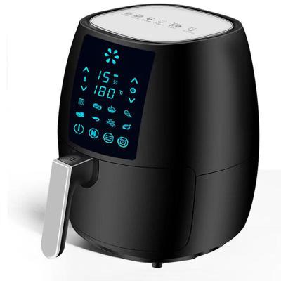 China Commercial Hot 220V 5 Liter Airfryer Oil Free Smart Household No Oil Cooker Digital 5.0L Electric Air Fryer Oven for sale