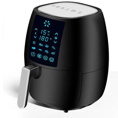 China New Design Air Fryer 220V 4.5L Digital Automatic Deep Fryer Commercial Healthy Oil Free Steam Oven for sale