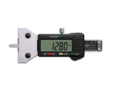 China LCD Display Tire Tread Gauge Gauge Digital Groove Depth Gauge Tire Groove Depth Gauge 0-25mm For Car for sale