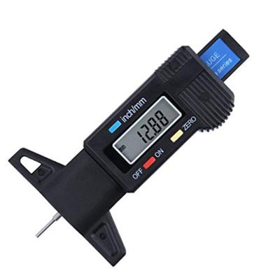 China Tire Depth Gauge Thickness Measurements Monitoring System Digital Auto Tire Wear Detection Tool Car Tire Tire Groove Depth Gauge Meter for sale